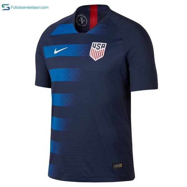 Tailandia Camiseta Estados Unidos 2ª 2018 Azul